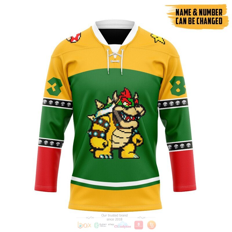 Personalized Bowser Sports Hockey Jersey