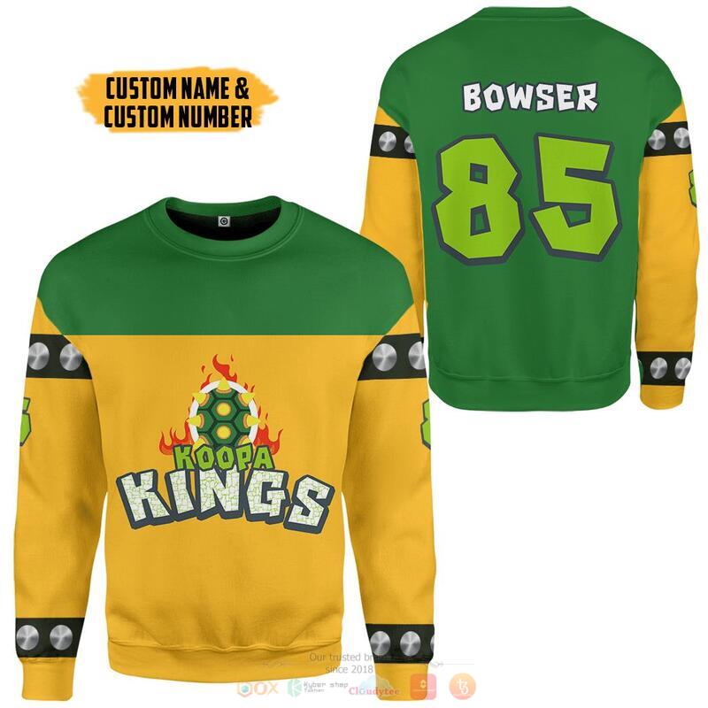 Personalized Bowser Sports Ver 2 Koopa Kings 3D Shirt, Hoodie 6 Personalized Bowser Sports Ver 2 Koopa Kings 3D Shirt Hoodie 1 2 3 4 5