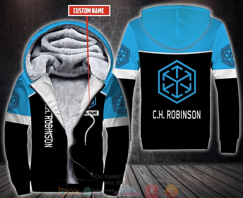 Personalized C H Robinson 3D Fleece Hoodie Hoodie