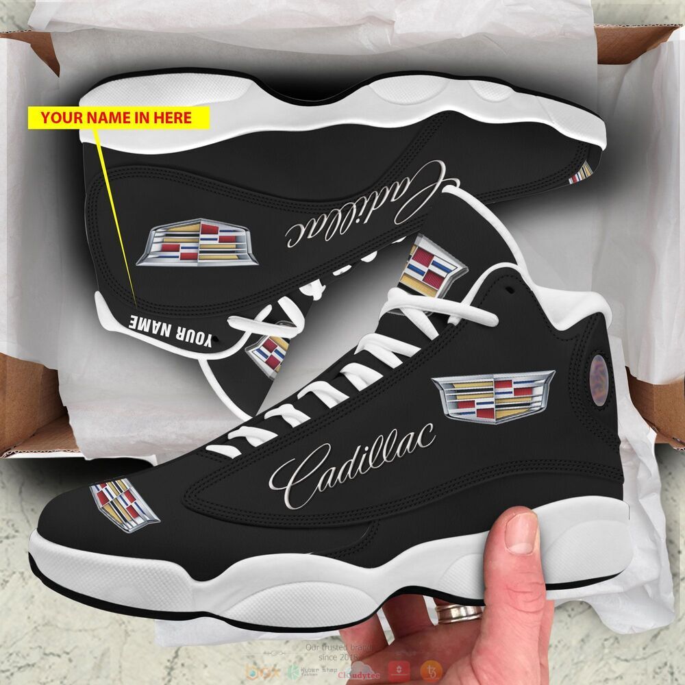 Cadillac black Personalized Air Jordan 13 sneaker 1 Personalized Cadillac black custom Air Jordan 13 shoes