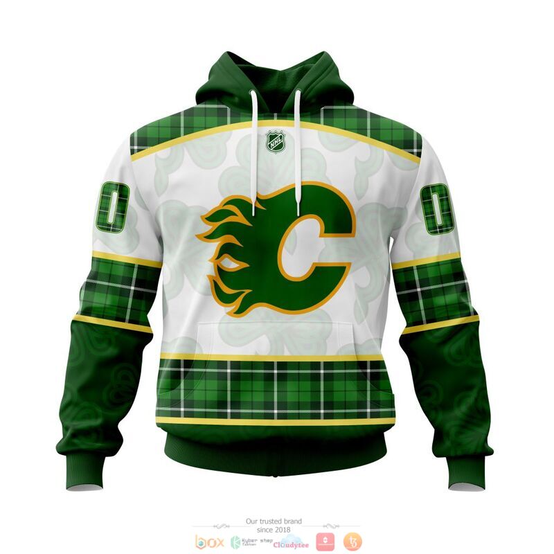 Personalized Calgary Flames NHL St Patrick Days full print 3d shirt, hoodie 19 Personalized Calgary Flames NHL St Patrick Days 3d shirt hoodie