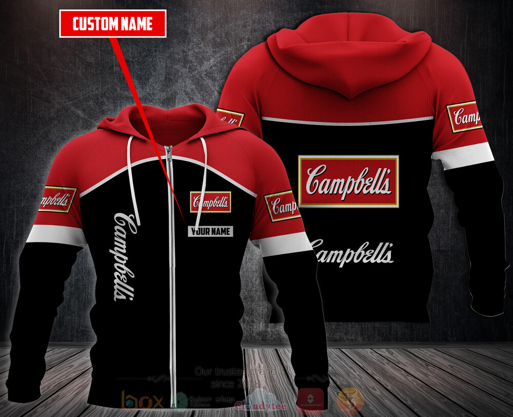 BEST Personalized Campbell'S 3D All Over Print Hoodie, Fleece Hoodie 3 Personalized CampbellS 3D Hoodie Fleece Hoodie 1 2