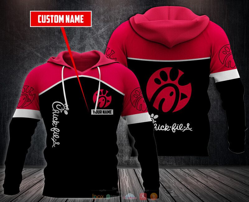Personalized Chick-Fil-A Custom full print 3d Hoodie, Fleece Hoodie 2 Personalized Chick Fil A Custom 3d Hoodie Fleece Hoodie 1