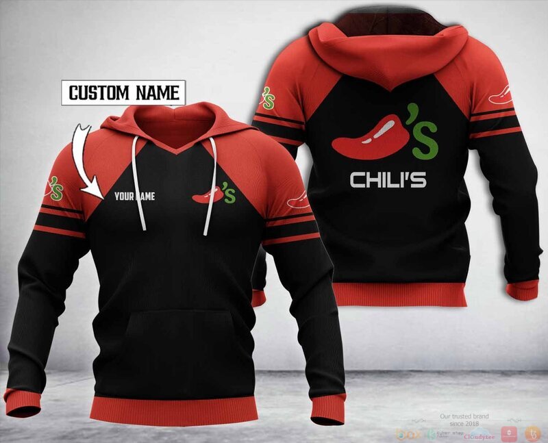 Chili's Personalized Hoodie 1 Personalized Chilis Custom Hoodie