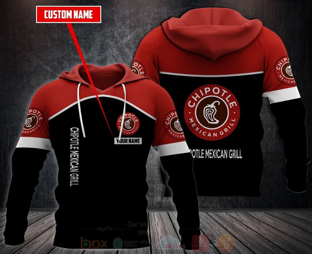 BEST Personalized Chipotle Mexican Grill 3D All Over Print Fleece Hoodie, Hoodie 2 Personalized Chipotle Mexican Grill 3D Fleece Hoodie Hoodie 1