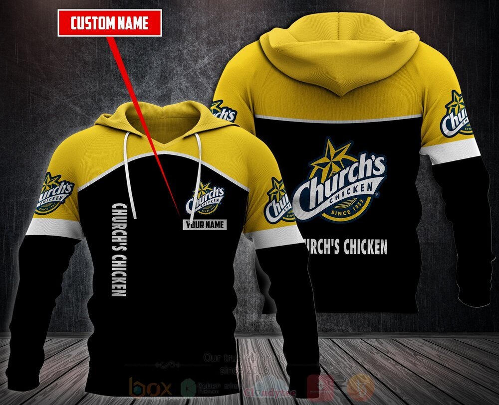 BEST Personalized Church's Chicken 3D All Over Print Fleece Hoodie, Hoodie 2 Personalized Churchs Chicken 3D Fleece Hoodie Hoodie 1