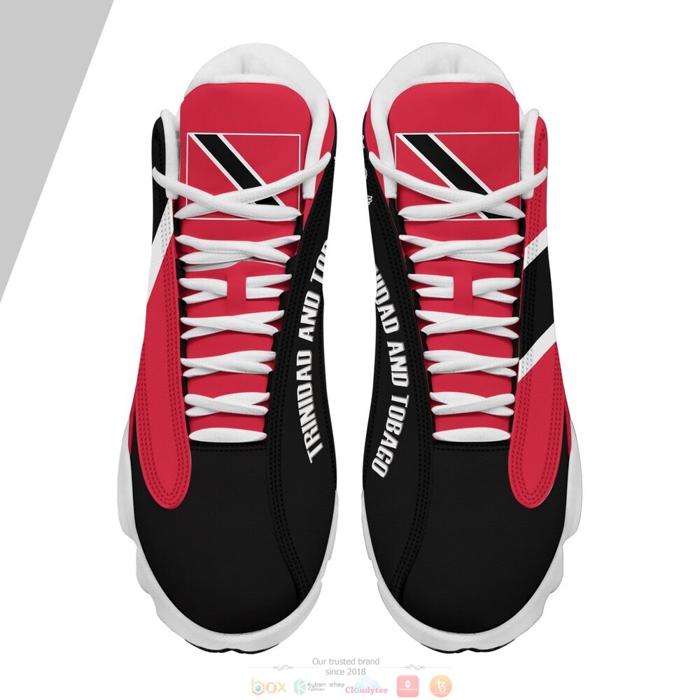 Personalized Coat of arms of Dominican custom Air Jordan 13 shoes 1 2