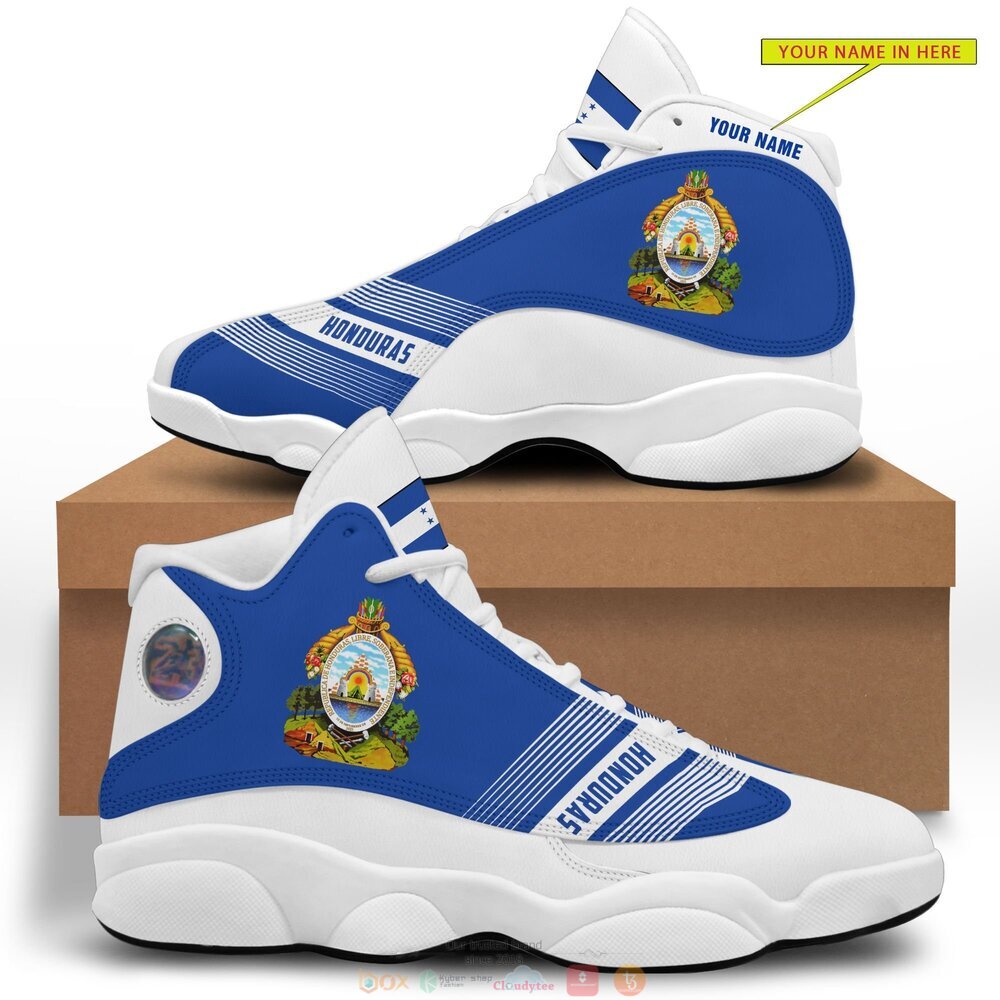 Personalized Coat of arms of Honduras custom Air Jordan 13 shoes 1