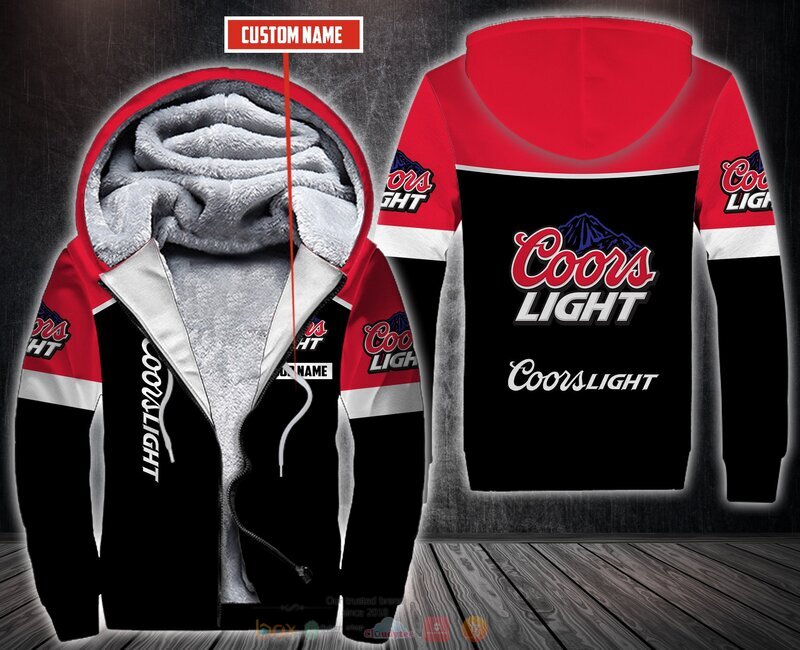 Personalized Coors Light 3D Fleece Hoodie, Zip Hoodie 1 Personalized Coors Light 3D Fleece Hoodie Zip Hoodie