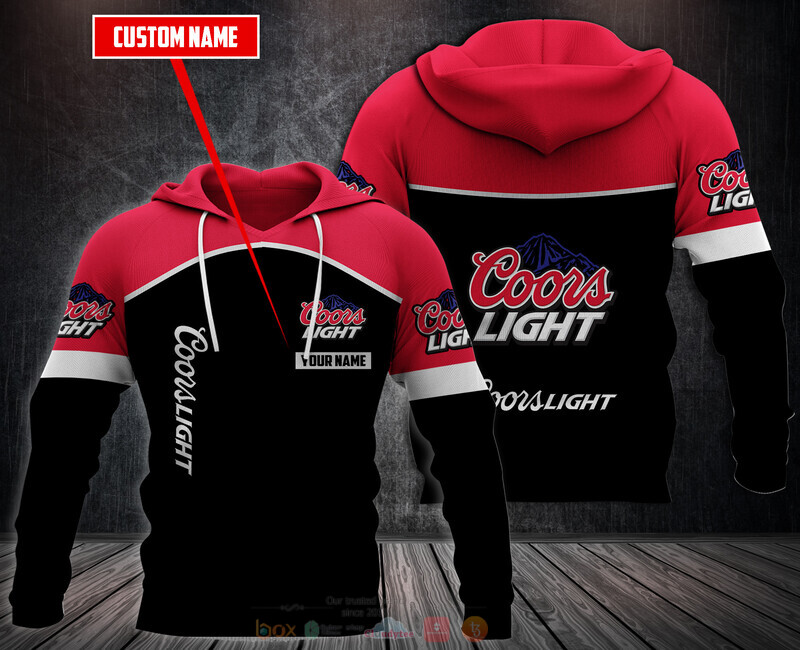 Personalized Coors Light 3D Fleece Hoodie, Zip Hoodie 2 Personalized Coors Light 3D Fleece Hoodie Zip Hoodie 1