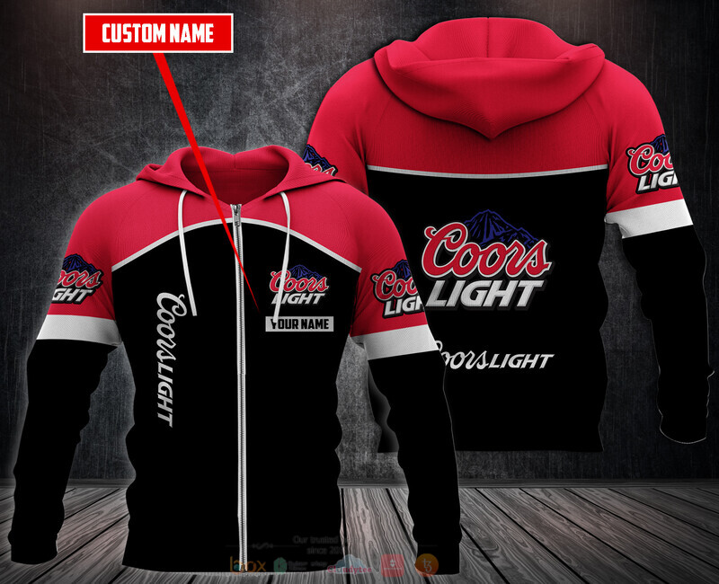 Personalized Coors Light 3D Fleece Hoodie, Zip Hoodie 3 Personalized Coors Light 3D Fleece Hoodie Zip Hoodie 1 2