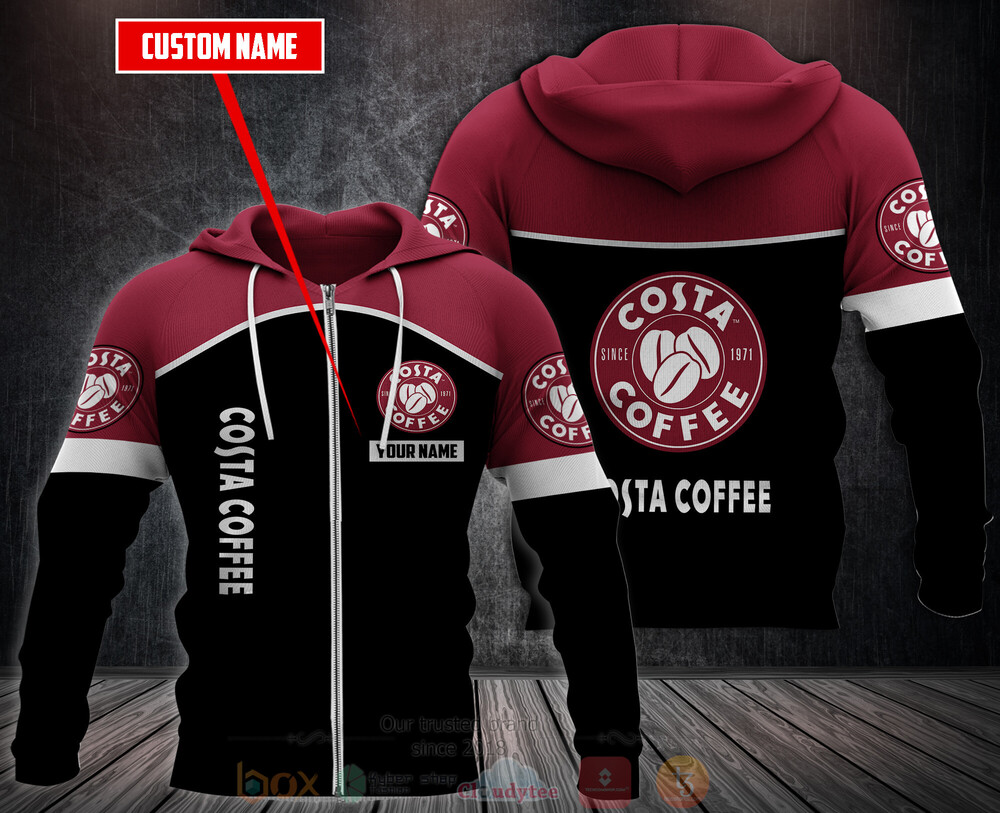 BEST Personalized Costa Coffee 3D All Over Print Hoodie, Fleece Hoodie 3 Personalized Costa Coffee 3D Hoodie Fleece Hoodie 1 2