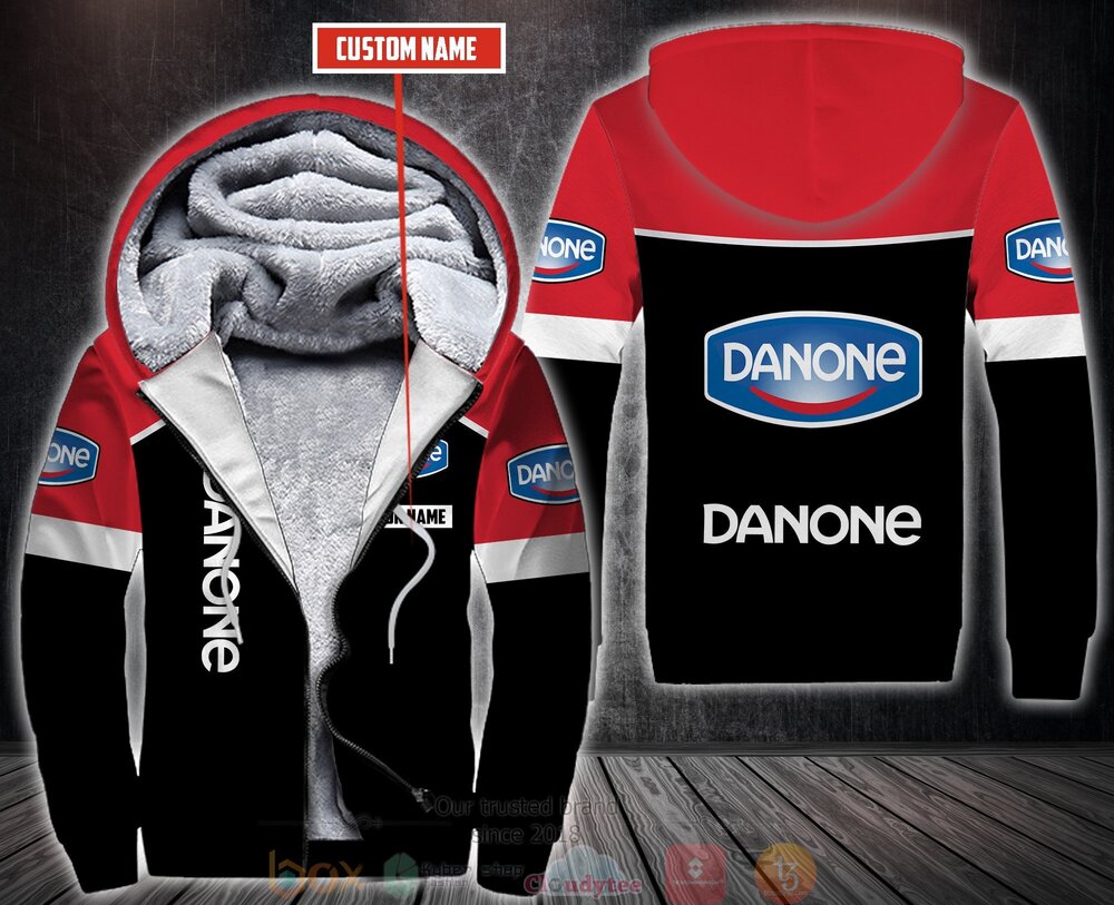 BEST Personalized Danone 3D All Over Print Fleece Hoodie, Hoodie 1 Personalized Danone 3D Fleece Hoodie Hoodie