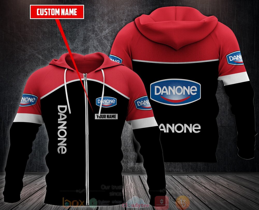BEST Personalized Danone 3D All Over Print Fleece Hoodie, Hoodie 3 Personalized Danone 3D Fleece Hoodie Hoodie 1 2
