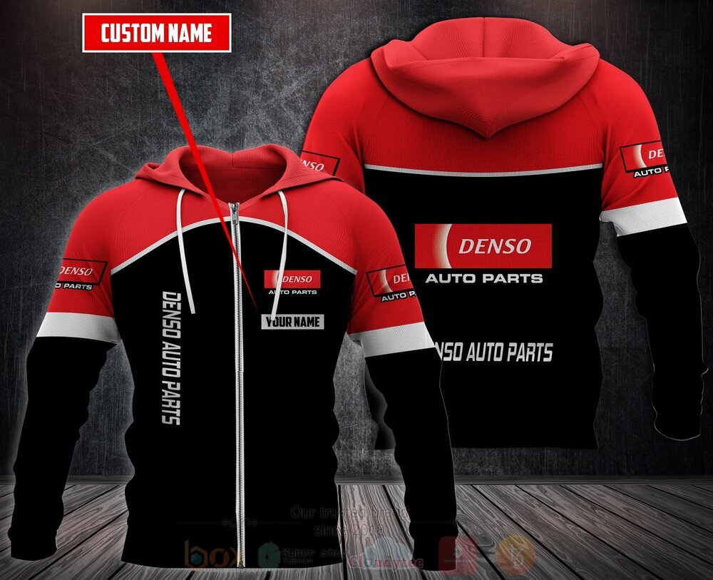 BEST Personalized Denso Auto Parts 3D All Over Print Fleece Hoodie, Hoodie 3 Personalized Denso Auto Parts 3D Fleece Hoodie Hoodie 1 2