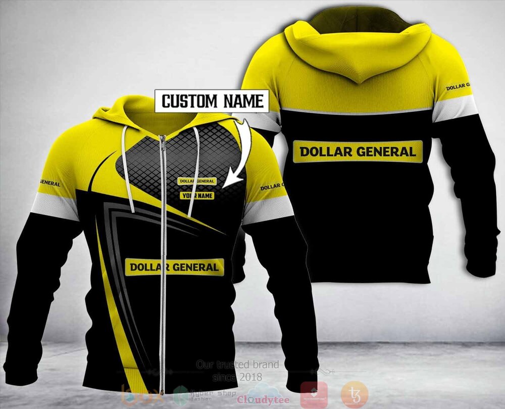 BEST Personalized Dollar General 3D All Over Print Hoodie, Zip Hoodie 2 Personalized Dollar General 3D Hoodie Zip Hoodie 1