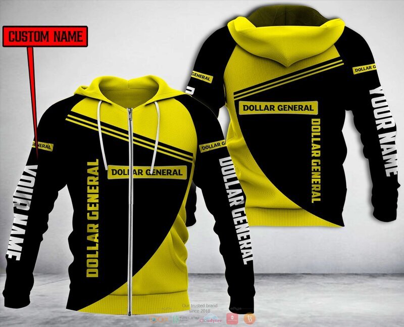 Personalized Dollar General Custom 3d Hoodie Zip Hoodie