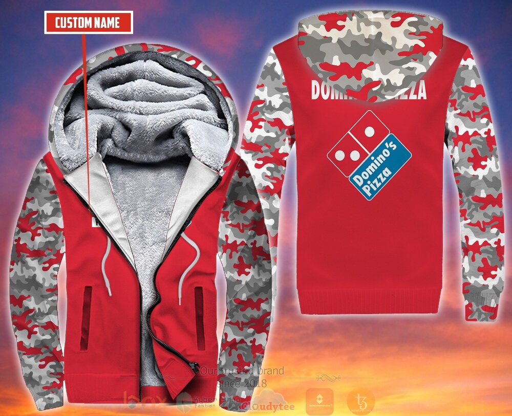 BEST Personalized Domino'S Pizza 3D All Over Print Fleece Hoodie, Hoodie 5 Personalized DominoS Pizza 3D Fleece Hoodie Hoodie