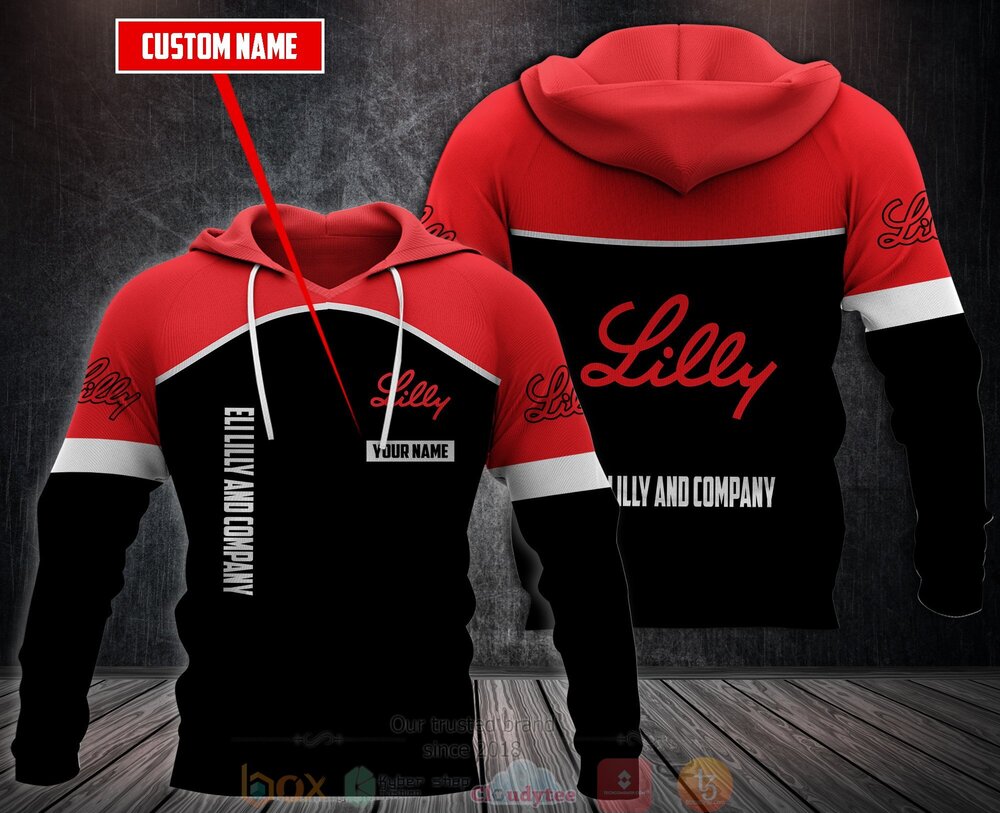 BEST Personalized Eli Lilly And Company 3D All Over Print Fleece Hoodie, Hoodie 2 Personalized Eli Lilly And Company 3D Fleece Hoodie Hoodie 1