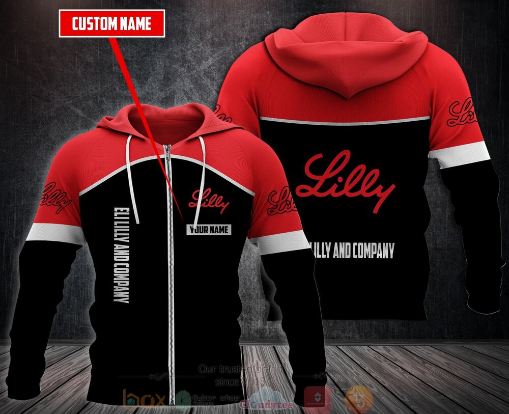 BEST Personalized Eli Lilly And Company 3D All Over Print Fleece Hoodie, Hoodie 3 Personalized Eli Lilly And Company 3D Fleece Hoodie Hoodie 1 2