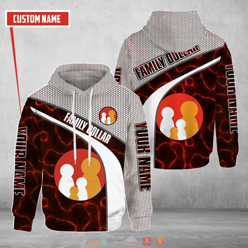 Personalized Family Dollar Custom All Over Print 3d Hoodie