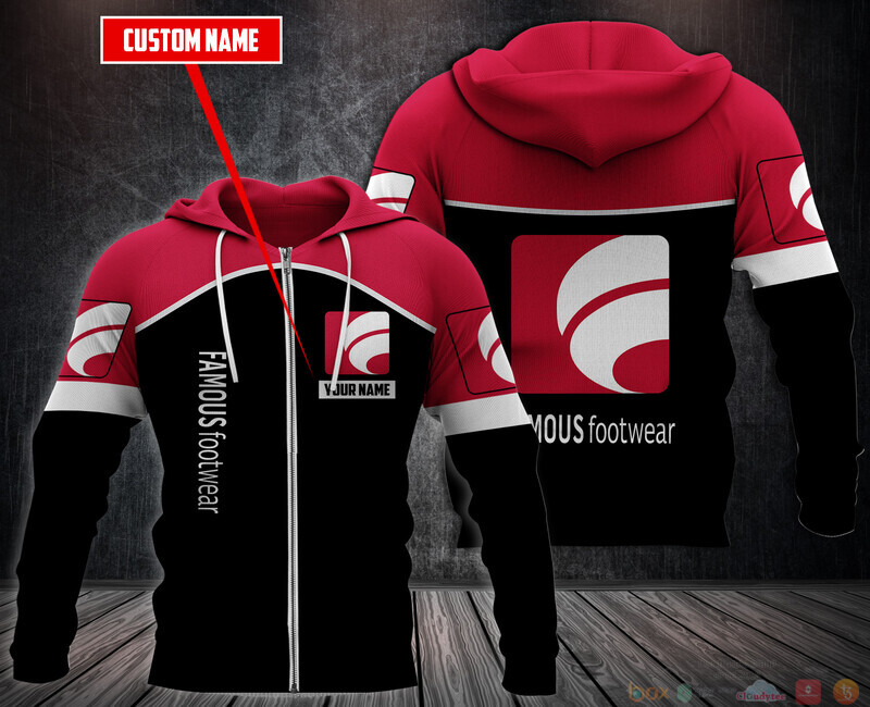 Famous Footwear Personalized Hoodie, Fleece Hoodie 3 Personalized Famous Footwear Custom Hoodie Fleece Hoodie 1 2