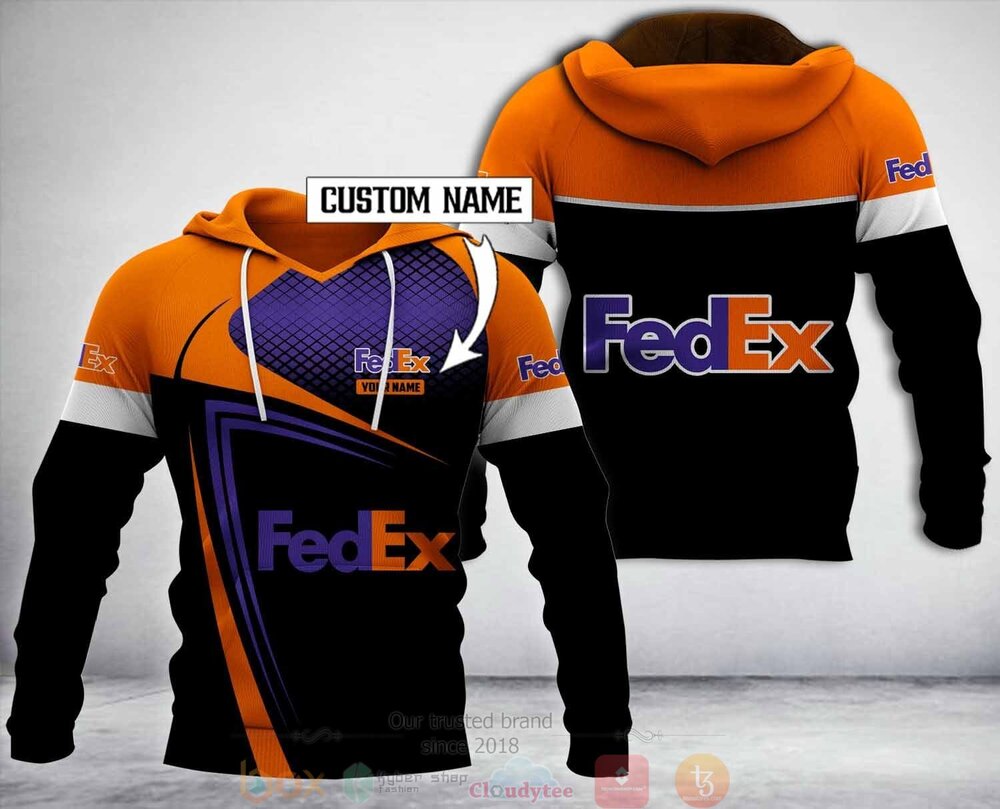 BEST Personalized Fedex Black Ver2 3D All Over Print Hoodie, Zip Hoodie 4 Personalized Fedex Black Ver2 3D Hoodie Zip Hoodie