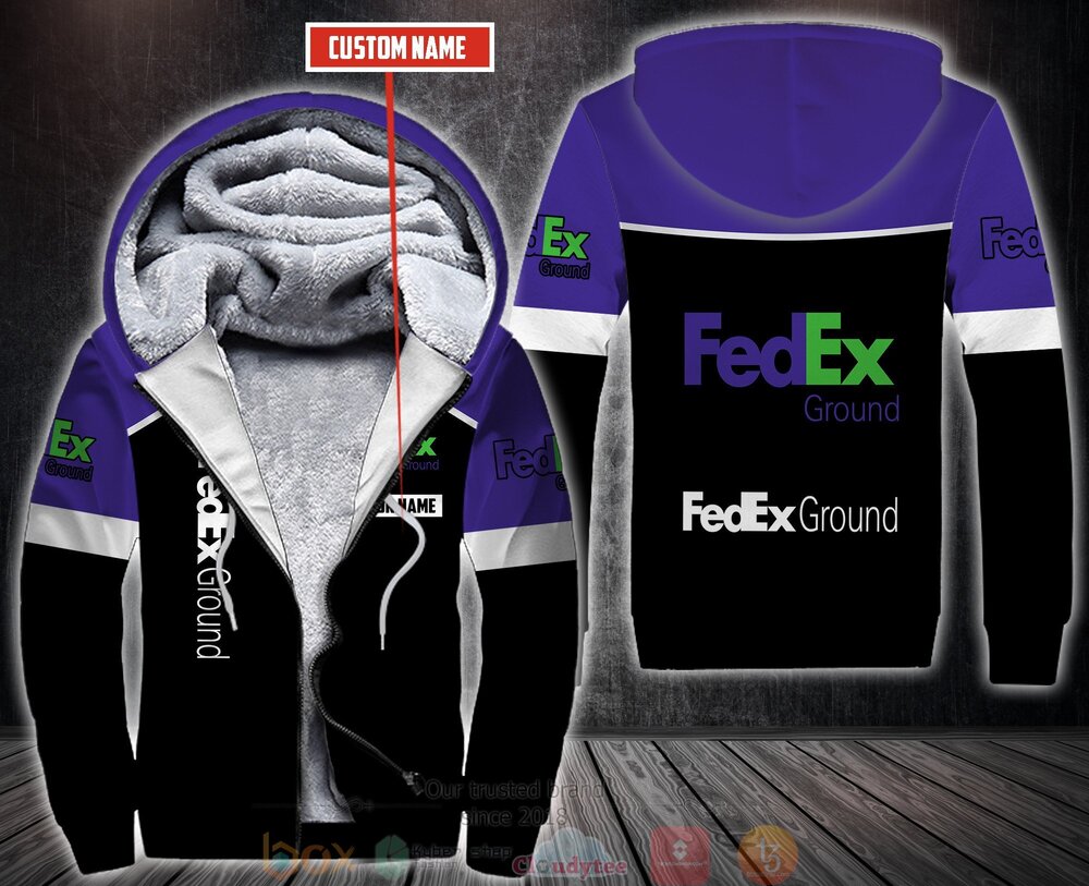 BEST Personalized Fedex Ground 3D All Over Print Fleece Hoodie, Hoodie 7 Personalized Fedex Ground 3D Fleece Hoodie Hoodie