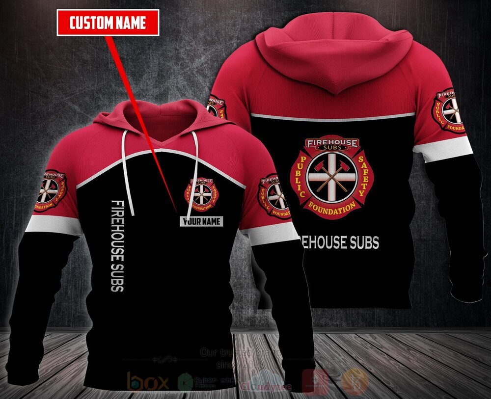 BEST Personalized Firehouse Subs 3D All Over Print Fleece Hoodie, Hoodie 2 Personalized Firehouse Subs 3D Fleece Hoodie Hoodie 1