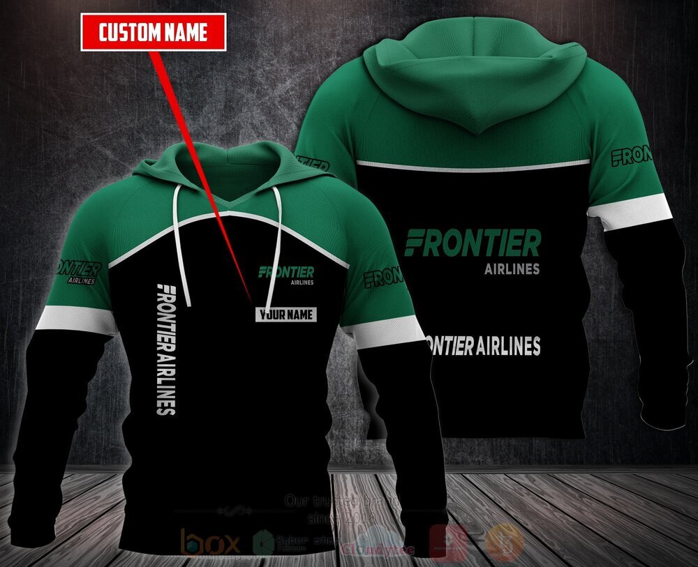 BEST Personalized Frontier Airlines 3D All Over Print Fleece Hoodie, Hoodie 2 Personalized Frontier Airlines 3D Fleece Hoodie Hoodie 1