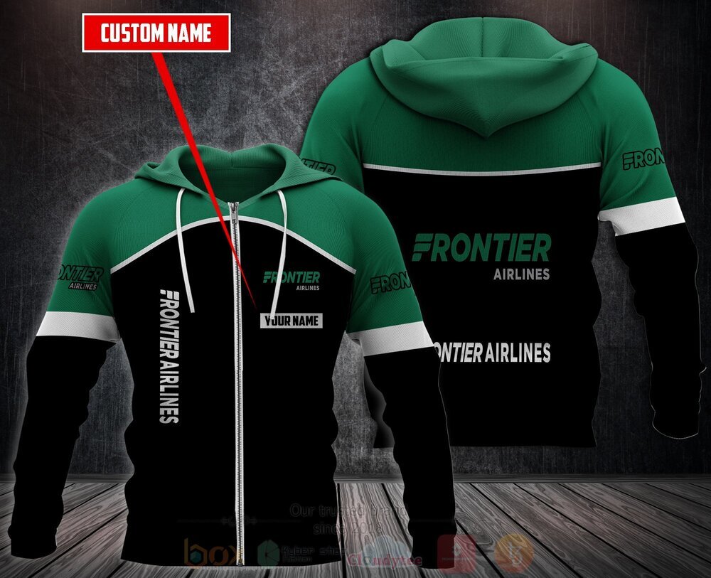 BEST Personalized Frontier Airlines 3D All Over Print Fleece Hoodie, Hoodie 3 Personalized Frontier Airlines 3D Fleece Hoodie Hoodie 1 2