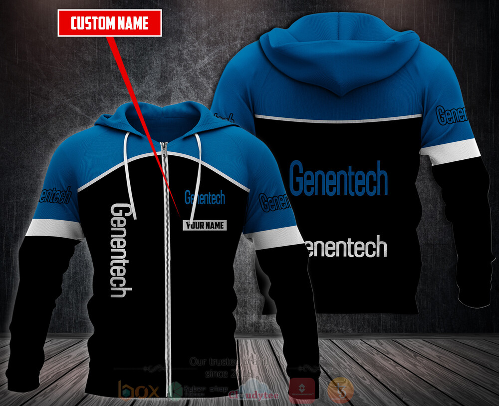 BEST Personalized Genentech 3D All Over Print Hoodie, Fleece Hoodie 3 Personalized Genentech 3D Hoodie Fleece Hoodie 1 2