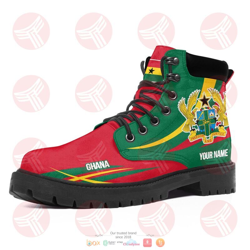 Personalized Ghana Timberland Boots