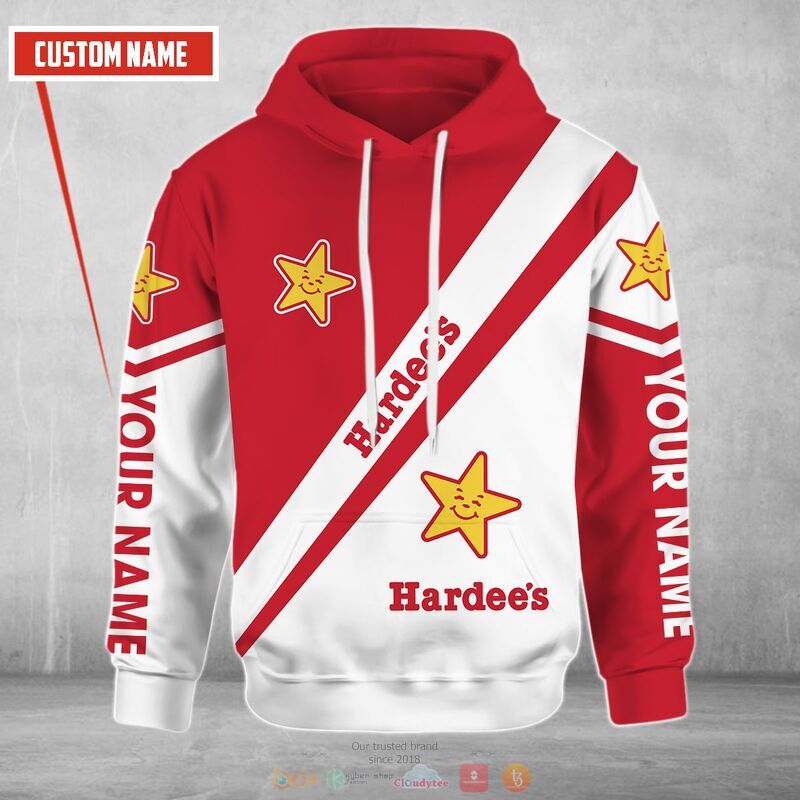 Personalized Hardee's Custom full print 3d Hoodie, Sweatpant 2 Personalized Hardees Custom 3d Hoodie Sweatpant 1