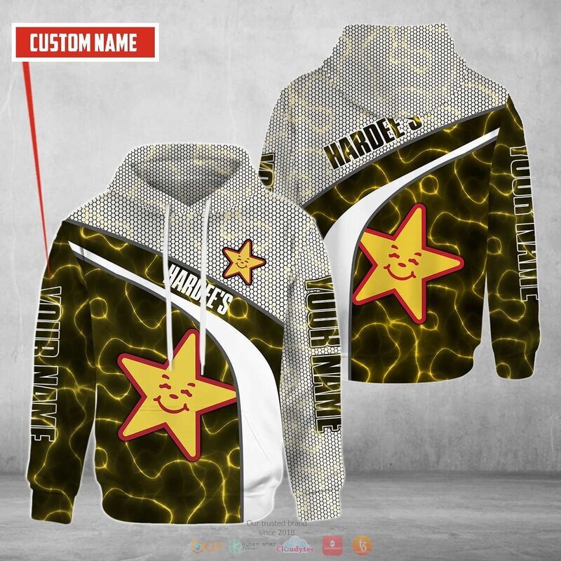 Personalized Hardees Custom All Over Print 3d Hoodie