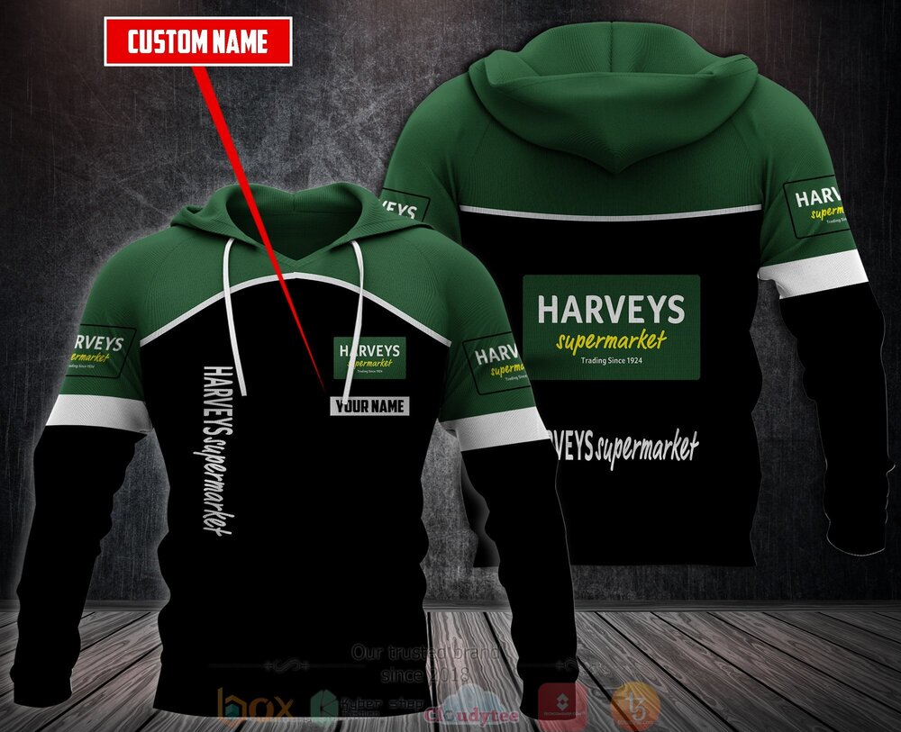 BEST Personalized Harveys Supermarket 3D All Over Print Fleece Hoodie, Hoodie 2 Personalized Harveys Supermarket 3D Fleece Hoodie Hoodie 1