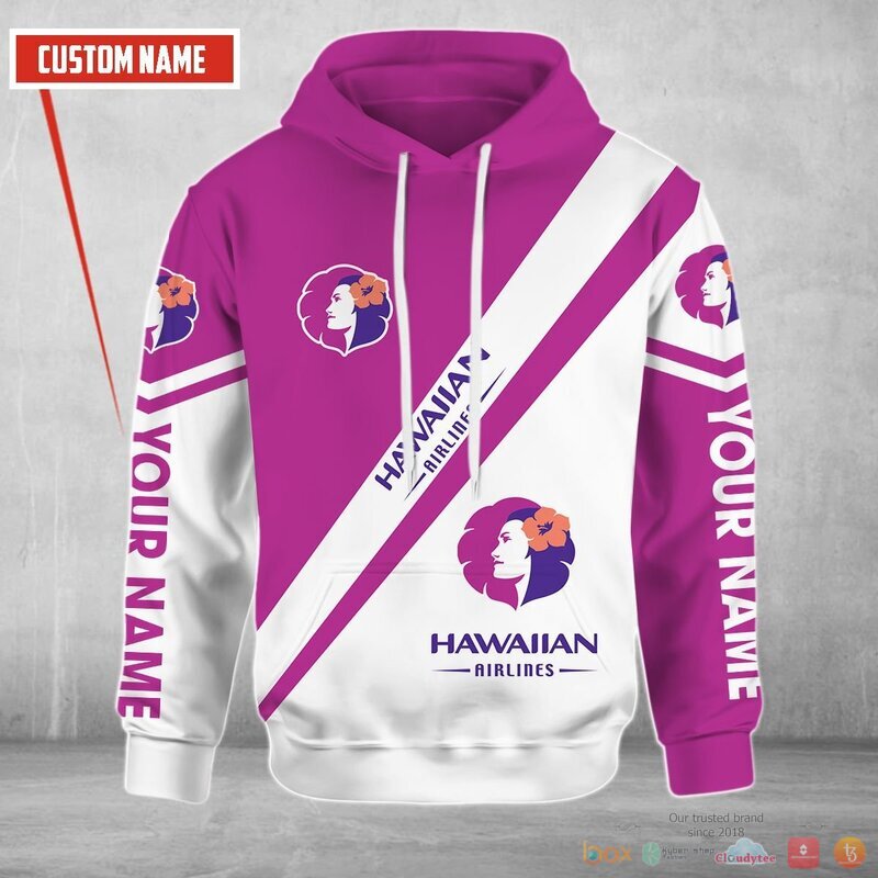 Personalized Hawaiian Airlines 3D Hoodie, Sweatpants 5 Personalized Hawaiian Airlines 3D Hoodie Sweatpants