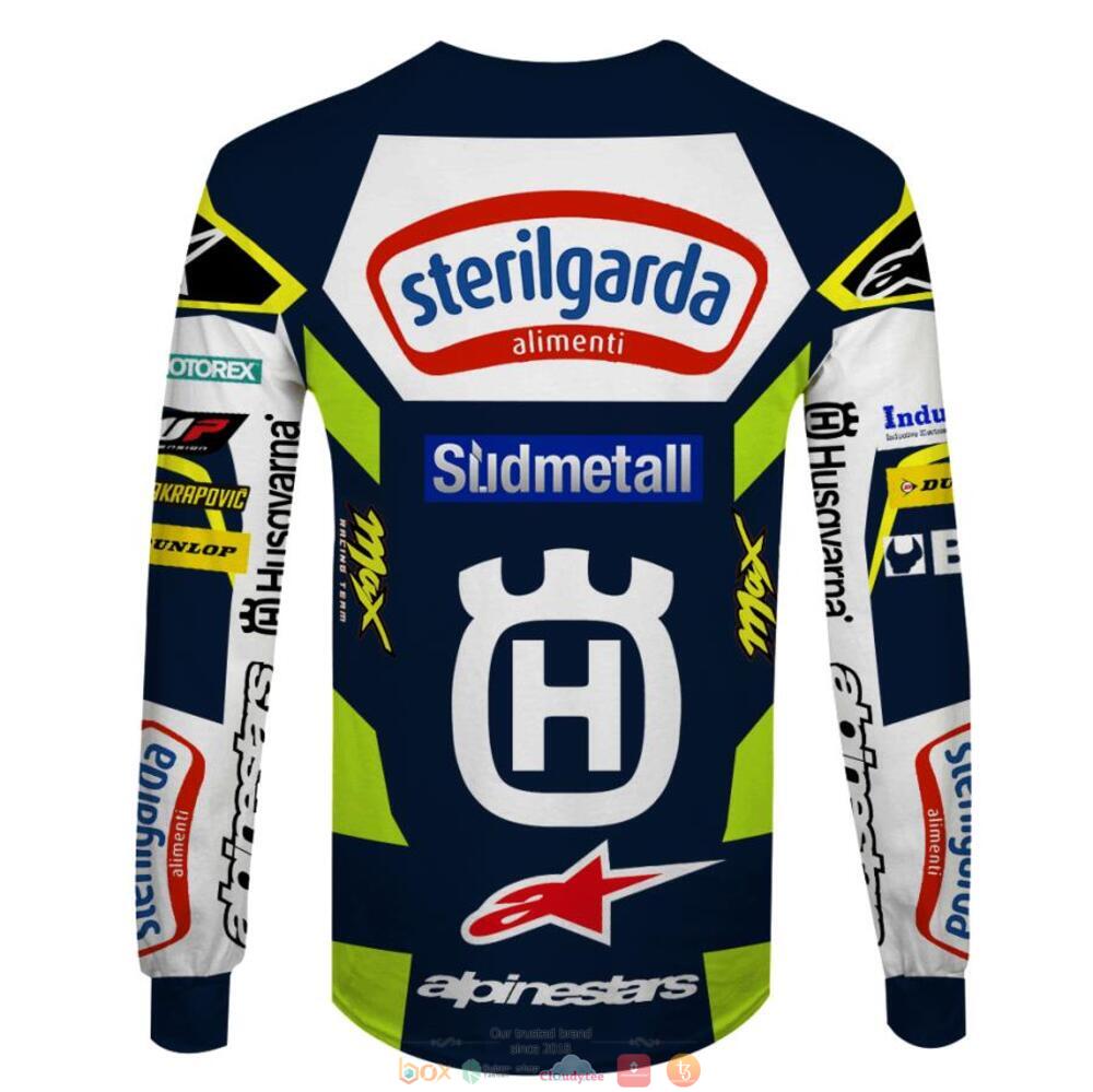 Personalized Husqvarna Motorcycles Max Racing team custom 3d shirt hoodie 1 2 3 4 5