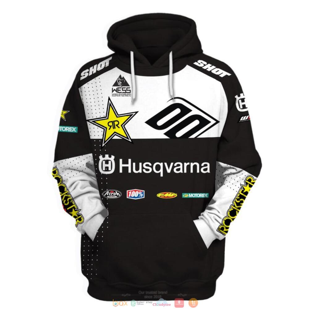 Personalized Husqvarna Rockstar Energy Drink custom jersey shirt, hoodie 3 Personalized Husqvarna Rockstar Energy Drink custom 3d shirt hoodie 1 2