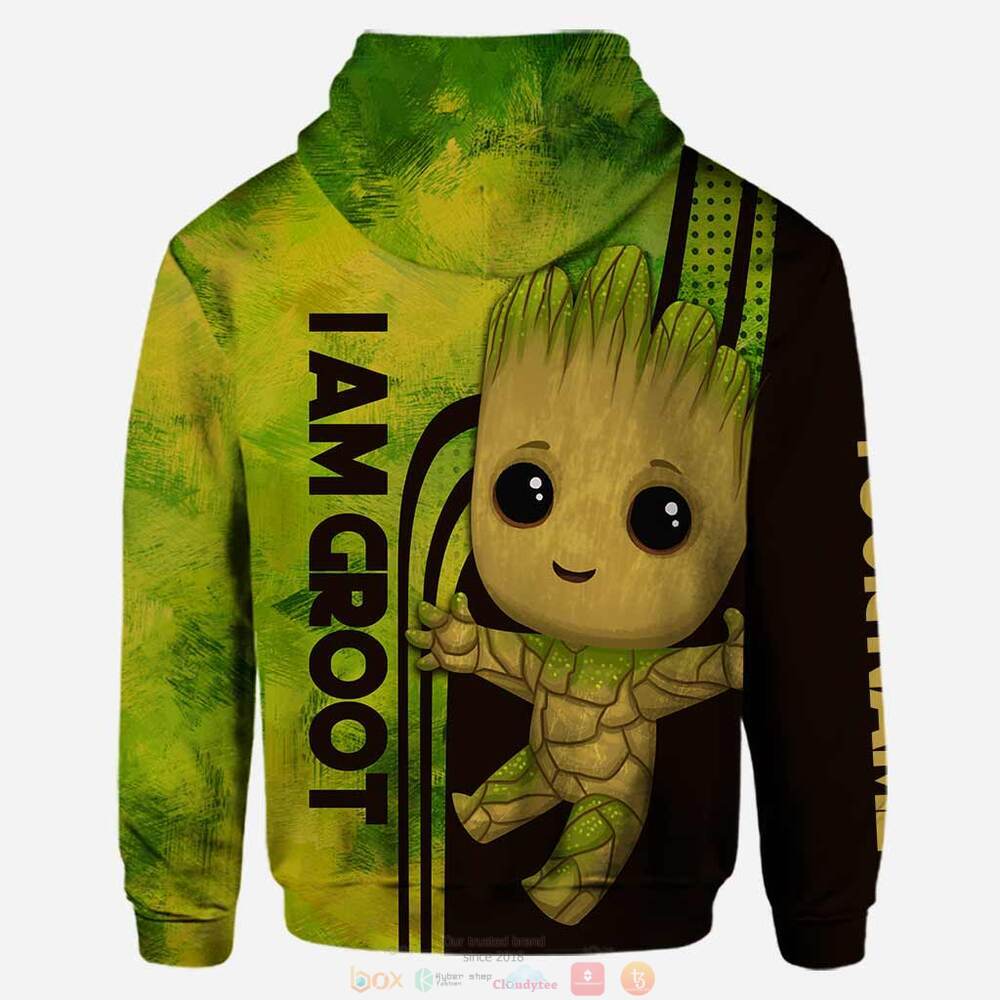 Personalized I am Groot Baby Star Wars 3d hoodie legging 1 2 3 4