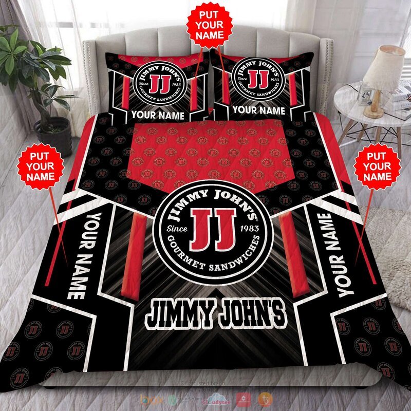 Personalized Jimmy Johns Custom Quilt Bedding Set