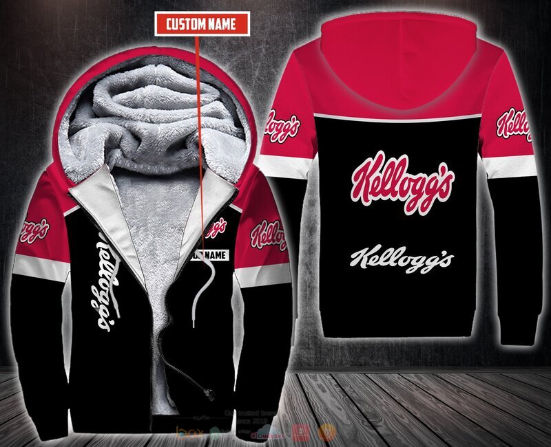 Personalized Kellogg'S 3D Fleece Hoodie, Zip Hoodie 1 Personalized KelloggS 3D Fleece Hoodie Zip Hoodie