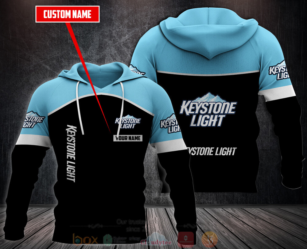 Personalized Keystone Light 3D Hoodie Fleece Hoodie 1