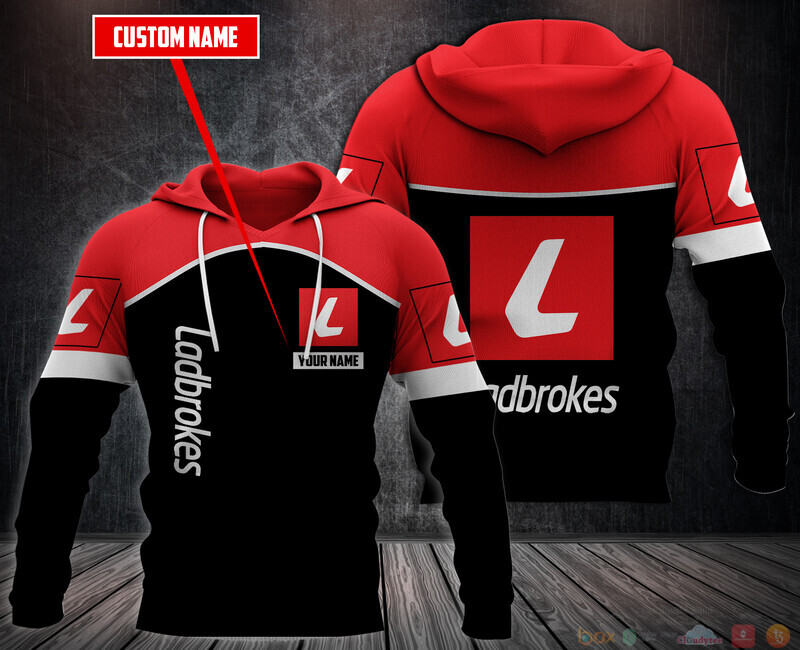 Ladbrokes Personalized Hoodie, Fleece Hoodie 2 Personalized Ladbrokes Custom Hoodie Fleece Hoodie 1