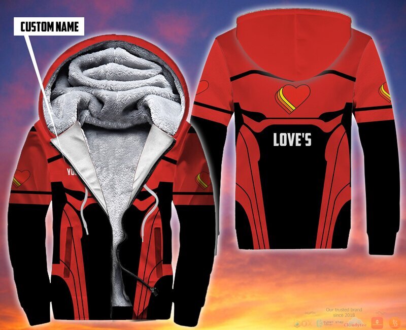 Personalized Loves Custom Hoodie Fleece Hoodie