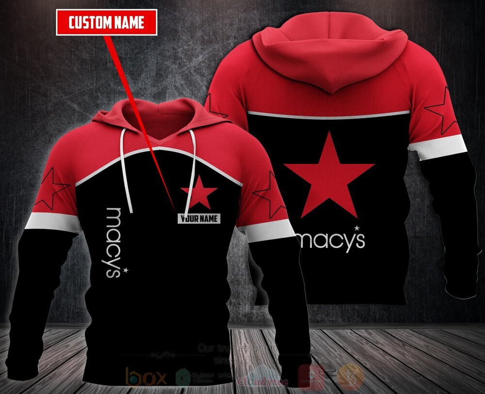 BEST Personalized Macy's 3D All Over Print Fleece Hoodie, Hoodie 2 Personalized Macys 3D Fleece Hoodie Hoodie 1
