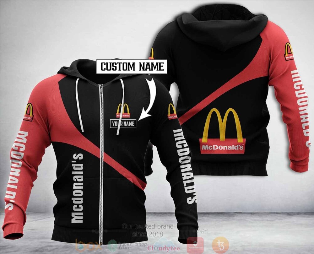 BEST Personalized Mcdonald'S 3D All Over Print Hoodie, Zip Hoodie 2 Personalized McdonaldS 3D Hoodie Zip Hoodie 1