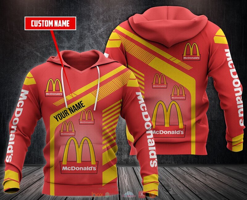 Personalized Mcdonalds Custom All Over Print 3d Hoodie