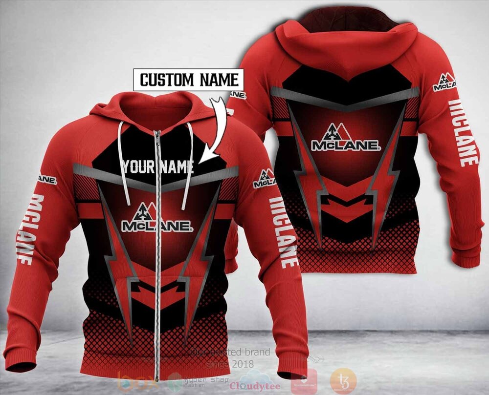 BEST Personalized Mclane 3D All Over Print Fleece Hoodie, Hoodie 2 Personalized Mclane 3D Fleece Hoodie Hoodie 1