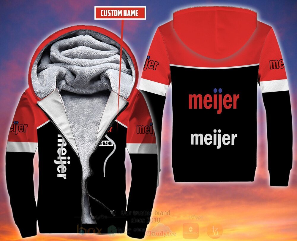 Personalized Meijer 3D Fleece Hoodie Hoodie
